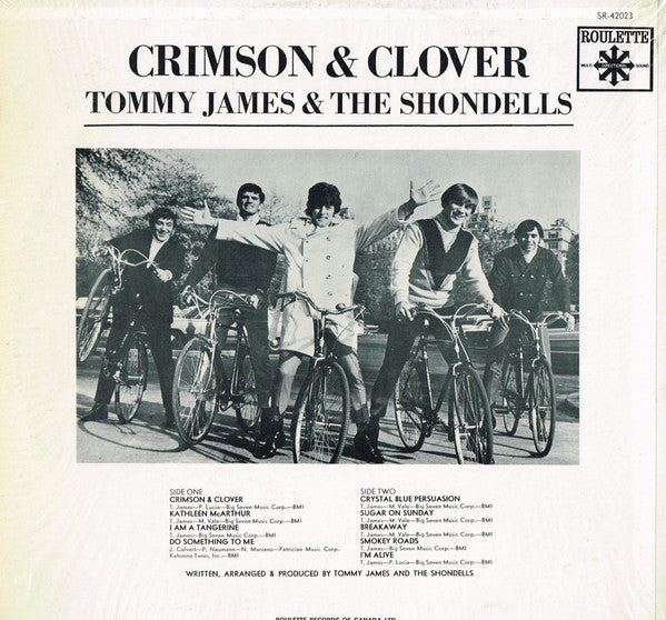 Tommy James & The Shondells - Crimson & Clover - 1969