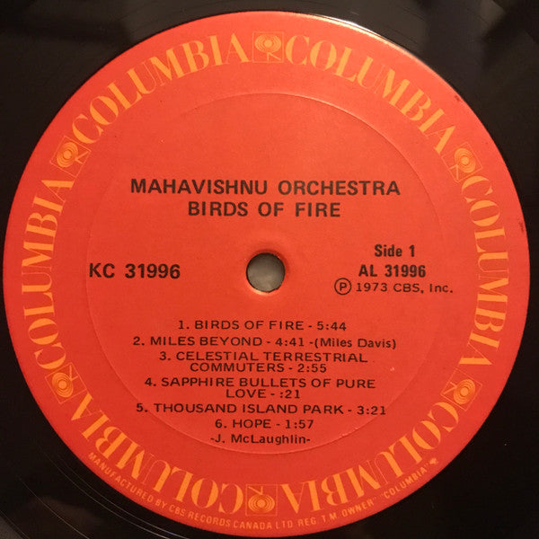 Mahavishnu Orchestra - Birds Of Fire - 1977