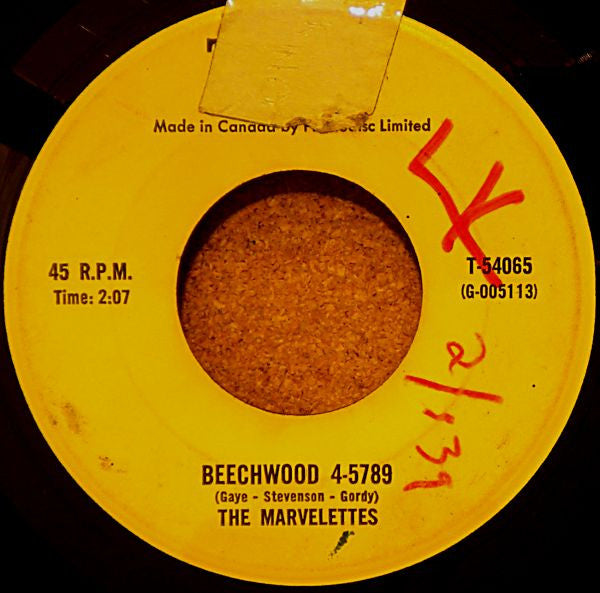 The Marvelettes - Beechwood 4-5789 / Someday, Someway