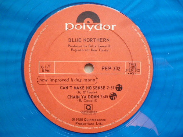 Blue Northern - Blue Vinyl Record