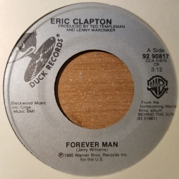 Eric Clapton - Forever Man - 1985