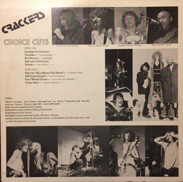 Crackers - Choice Cuts - 1978