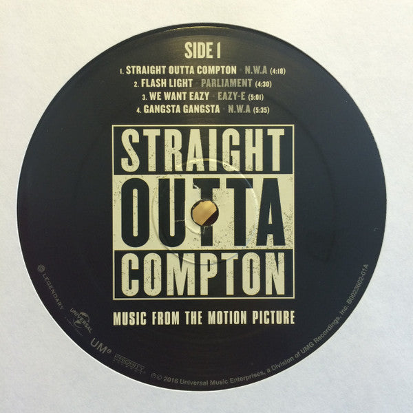 Various - Straight Outta Compton (Music From The Motion Picture) Vinyl Record