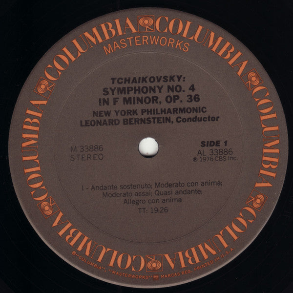 Pyotr Ilyich Tchaikovsky - Leonard Bernstein, New York Philharmonic - Symphony 4 - 1976