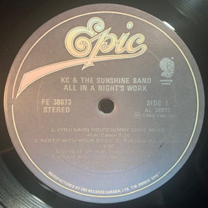 KC & The Sunshine Band - All In A Night's Work - 1982