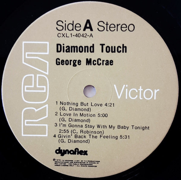 George McCrae - Diamond Touch - 1976