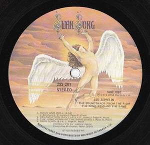 Led Zeppelin - The Soundtrack From The Film The Song Remains The Same Vinyl Record