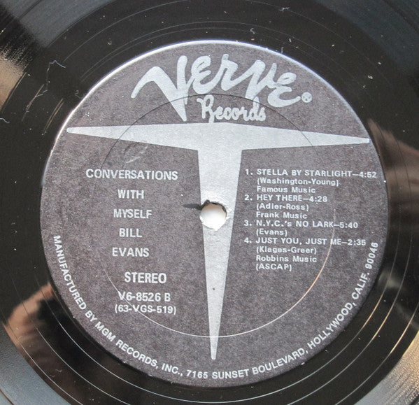 Bill Evans - Conversations With Myself -