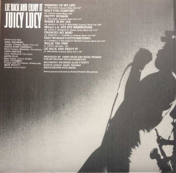 Juicy Lucy - Lie Back And Enjoy It