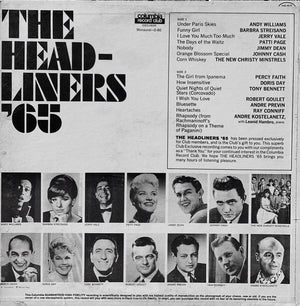 Various - The Headliners '65 - 1965