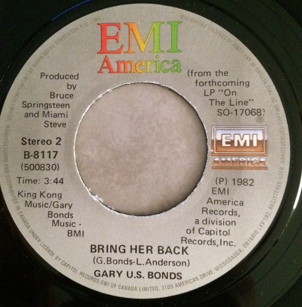 Gary U.S. Bonds - Out Of Work