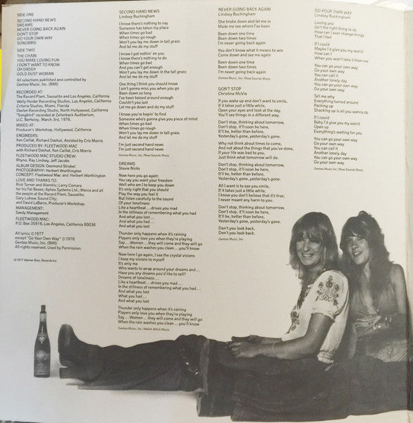 Fleetwood Mac - Rumours - 1977