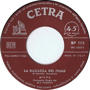 Milva - La Ragazza Del Fiume / Quattro Vestiti - 1962