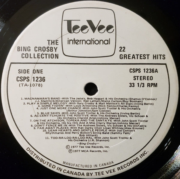 Bing Crosby - The Bing Crosby Collection - 1977