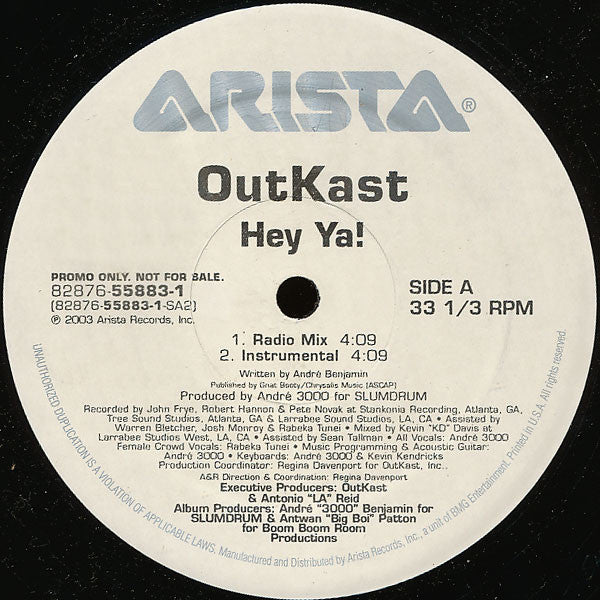 OutKast - The Way You Move / Hey Ya!