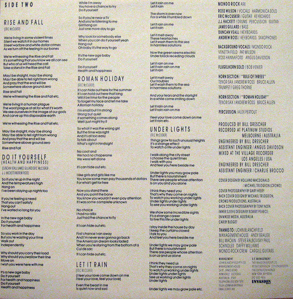 Mondo Rock - Boom Baby Boom - 1987