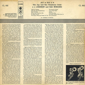 J.J. Johnson - Jay & Kai + 6: The Jay And Kai Trombone Octet