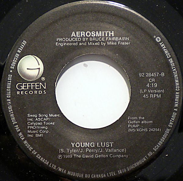 Aerosmith - Love In An Elevator - 1989