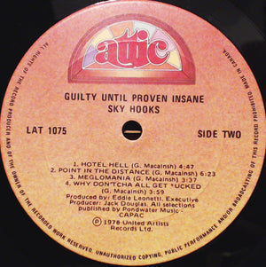 Skyhooks - Guilty Until Proven Insane