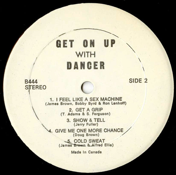 Dancer  - Get On Up With Dancer Vinyl Record