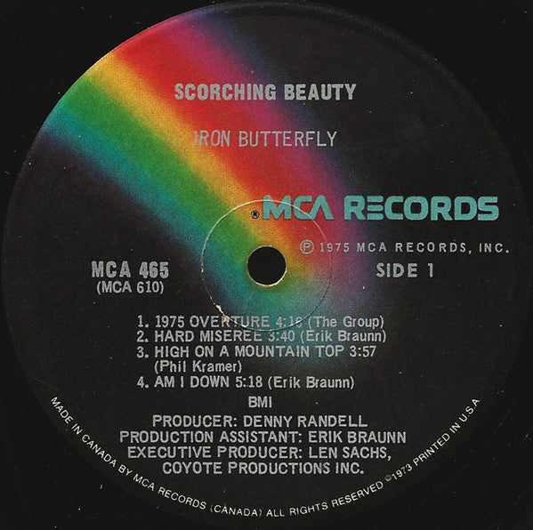 Iron Butterfly - Scorching Beauty - 1975