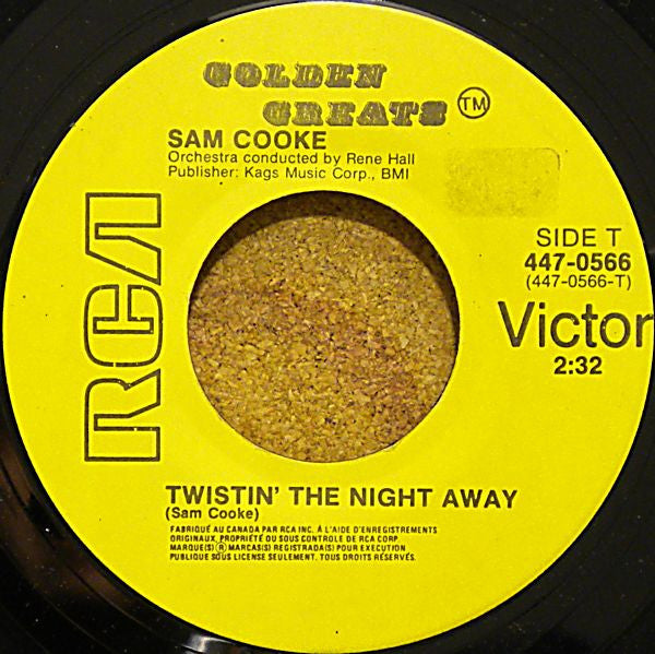 Sam Cooke - Twistin' The Night Away / You Send Me