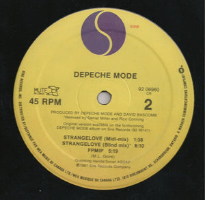Depeche Mode - Strangelove - 1987