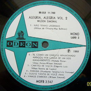Wilson Simonal - Alegria Alegria Vol. 2 - 1968