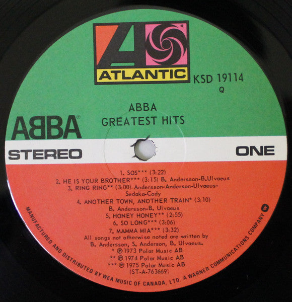 ABBA - Greatest Hits - 1977
