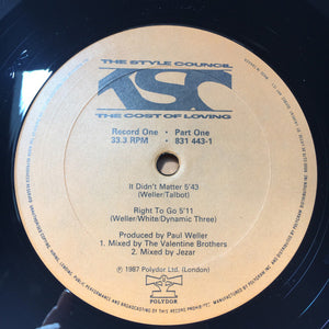 Style Council, The - The Cost Of Loving - 1987