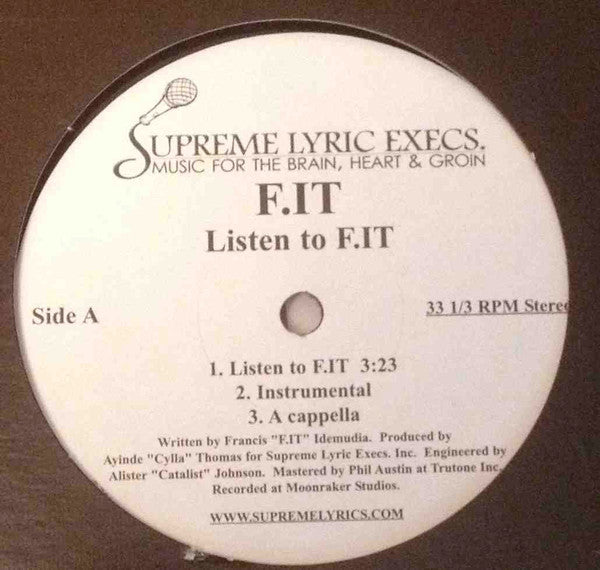 F.IT - Listen To F.IT / Team SLE