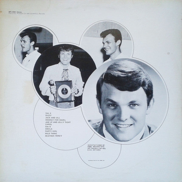 Tommy Roe - Dizzy Vinyl Record