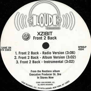Xzibit - Front 2 Back - 2001