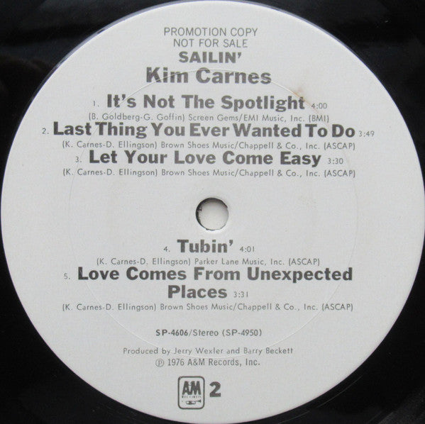 Kim Carnes - Sailin'