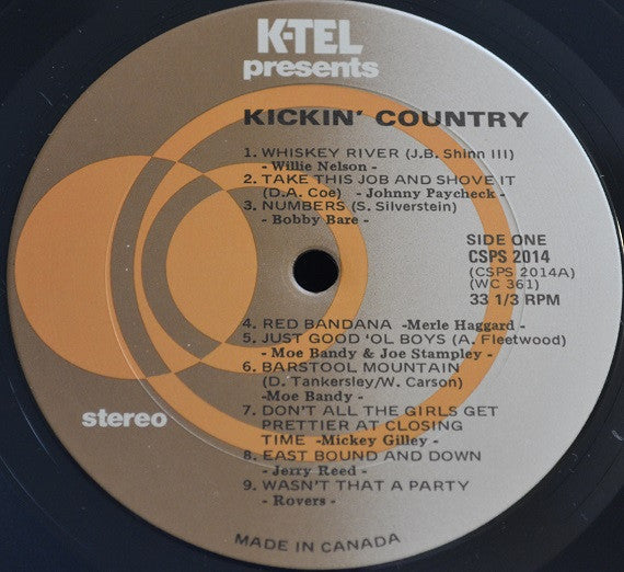 Various - Kickin' Country - 1982