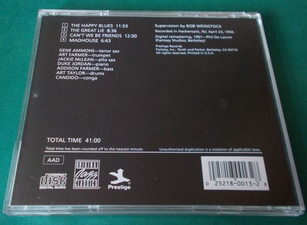 Gene Ammons - The Happy Blues (CD) - 1991