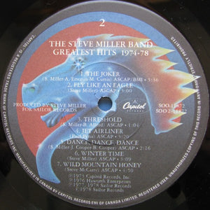 Steve Miller Band - Greatest Hits 1974-78 Vinyl Record