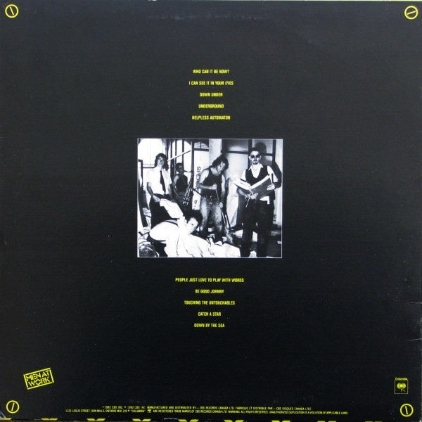 Men At Work - Business As Usual - 1982