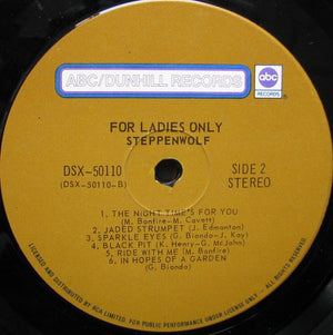Steppenwolf - For Ladies Only - 1971
