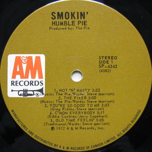 Humble Pie - Smokin' - 1972