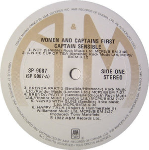 Captain Sensible - Women And Captains First - 1982