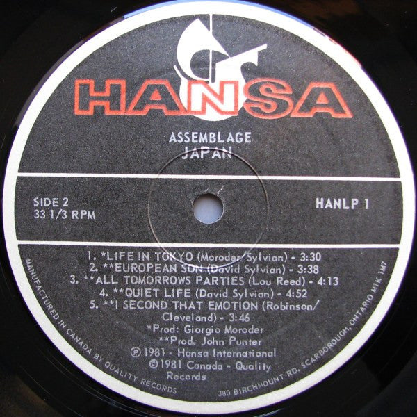 Japan - Assemblage - 1981
