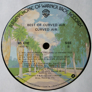 Curved Air - The Best Of Curved Air - 1976