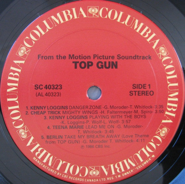 Various - Top Gun Original Motion Picture Soundtrack - 1986