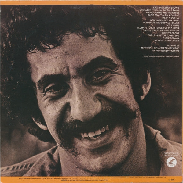 Jim Croce - Photographs And Memories His Greatest Hits