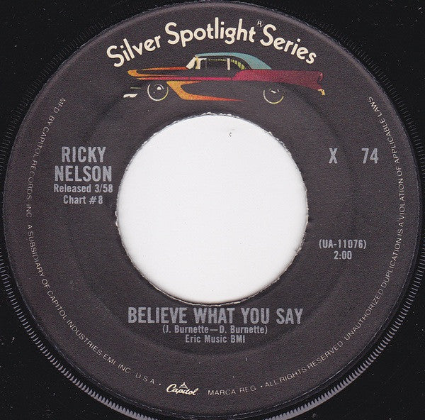 Ricky Nelson (2) - Travelin' Man