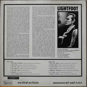 Gordon Lightfoot - Lightfoot Vinyl Record