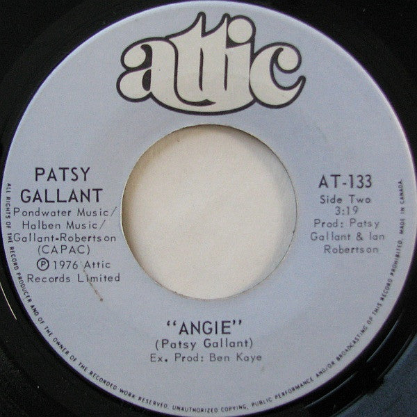 Patsy Gallant - From New York To L.A.