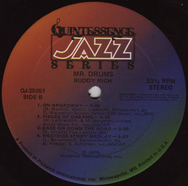 Buddy Rich - Mr. Drums - 1978