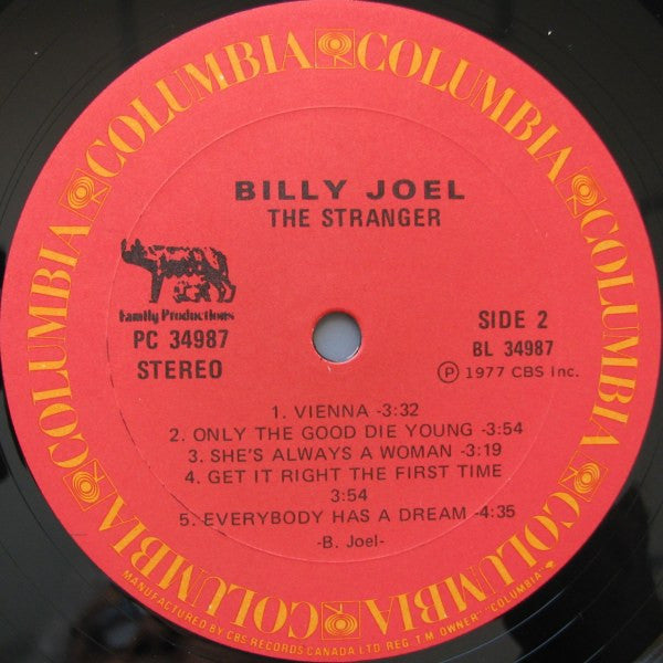 Billy Joel - The Stranger - 1977